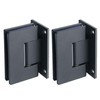 Alise Glass Shower Door Hinges, 90 Degree Hinges for Bathroom