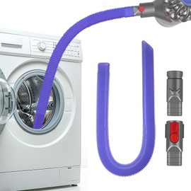 Dryer Vent Cleaner Kit Compatible with V6 V7 V8 V10 V11 V12 V15 Cordless Vacuum, Dryer Vent Vacuum Hose Attachment, Cleaning Tools for Dryer Vents, Crevice Tool for Corners & Gaps Cleaning