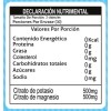 Citrato Magnesio Potasio 500 Por Porcion Cap Nutrition Sports Sabor