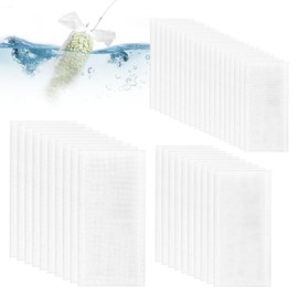 Dbuwqips Pack of 200 PVA Bags Fishing PVA Bags Kod Bags PVA + Bag PVA Bag PVA Bags Carp Fishing Bait Bags for Dissolving Fishing Bait, Pellet Bait, Carp Bait, White, Fishing