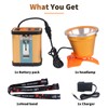 Venlon Superbright Bright Portable Rechargeable Headlight Powerful LED Headlamp Flashlight