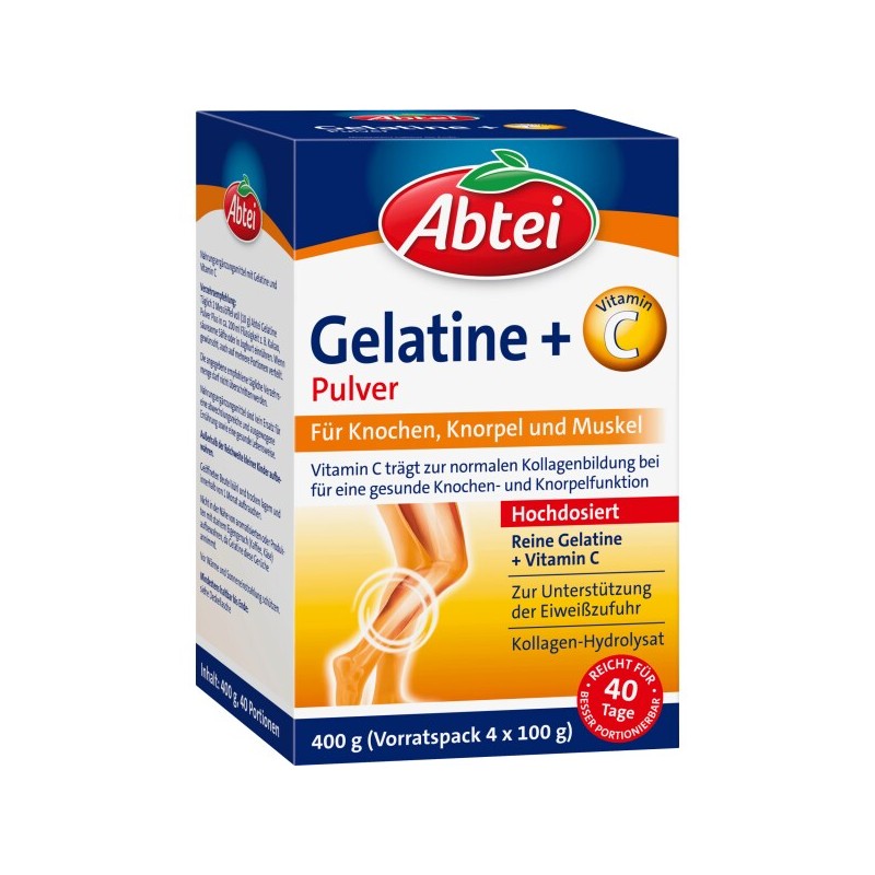 압타이 젤라틴 파우더 비타민 C 40정, 400g Aptai Gelatin Powder