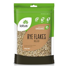 Lotus Organic Rye Flakes 250g