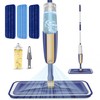 Microfiber Spray Mops for Hardwood Floor Cleaning - MEXERRIS Wet