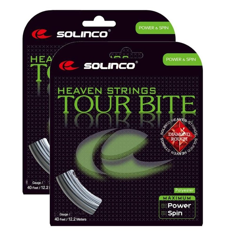 Solinco Tour Bite Diamond Rough Tennis String - 2 Packs