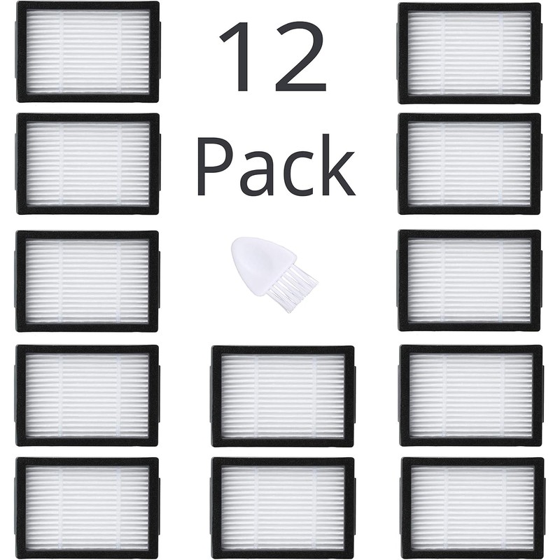 MYAYD 12 Pack Replacement Filters for iRobot Roomba e, i,