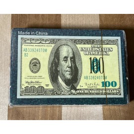 No Brand NEW SEALED Hundred Dollar Playing Card Deck One