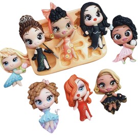 Flor NY Atelier Hair Styles 3 Silicone Mold M.D. #3