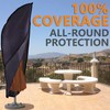 Offset Umbrella & Frame Cover, Fits 9ft to 13ft Cantilever