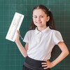 SCRIBBLEDO Negative Number Line Board 4”x12” Inch Lapboard Double Sided