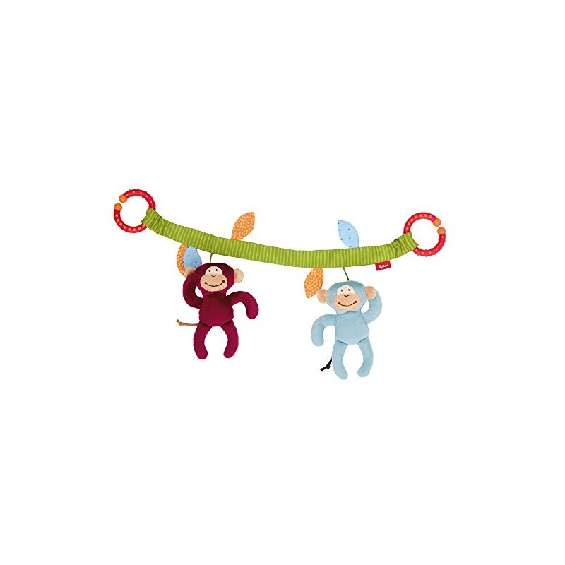 sigikid, Mädchen und Jungen, Wagenkette Affenbande, Mehrfarbig, 42172