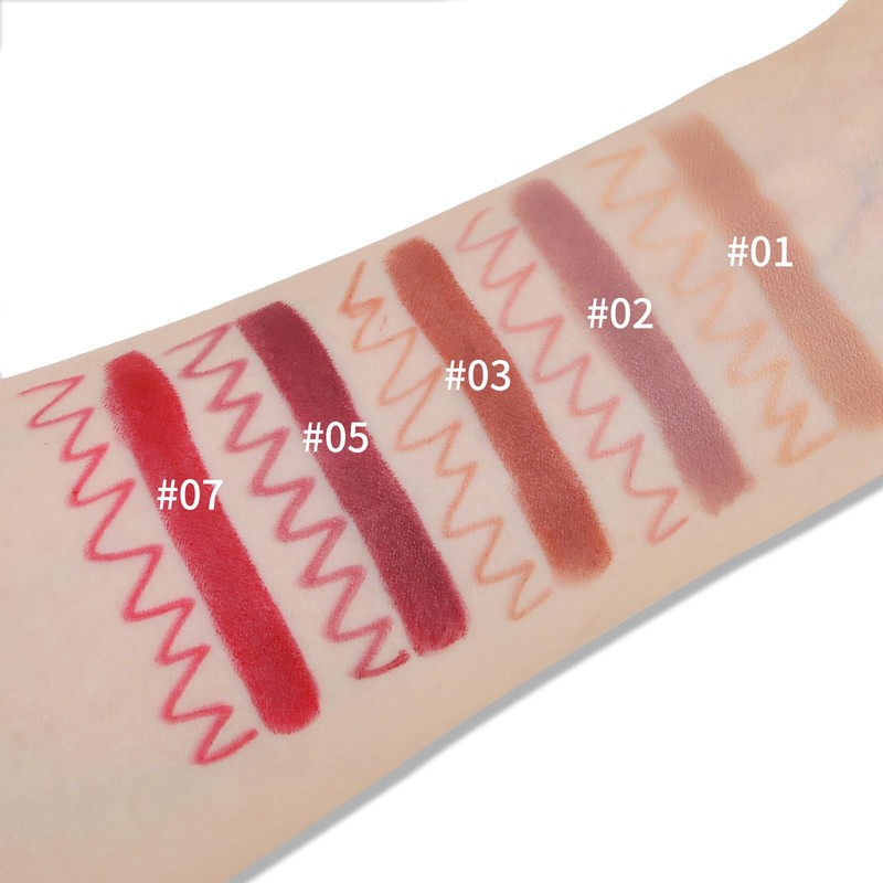 Boobeen Double Ended Lipstick Contour Pencil Make-Up Velvet Lip Gloss