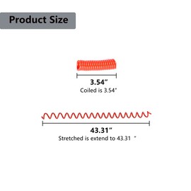 Boat Safety Kill Stop Switch Connector Lanyard Cord Replacement for Yamaha Outboard Mercruiser Marine Tohatsu Honda Engine Motor Kill Switch Tether Red Replace 6E9-82575-00 6E9-82575-01 6E9-82575-02