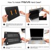 MOSISO Compatible with MacBook Air 15 inch Case 2025 2024