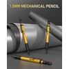 Four Candies 3PCS 1.3mm Mechanical Pencil Set with Case, Metal