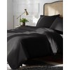 CGK 3 Piece Duvet Cover Set King Size Black 230x220cm
