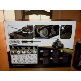 TESTORS MODEL KIT WW#2, USA -- M3 LEE TANK, [SNAP TOGETHER KIT] - TESTORS, PLASTIC MODEL KIT, 1/35