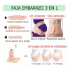 DaraBaby Faja Para Embarazada Maternidad Soporte Embarazo 3 En 1