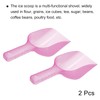 PATIKIL 12oz Ice Scoop, 2 Pack Plastic Ice Maker Shovel