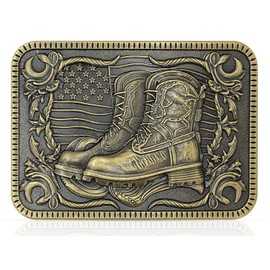 Belt Buckles Men Belt Buckle - Cowboy Belt Buckle | Western Belt Buckle Mens Belt Buckle, Western Belt Buckles for Men & Big Belt Buckles for Women Cowboy Belt Buckles for Men Women Boys Girls Cowgirl