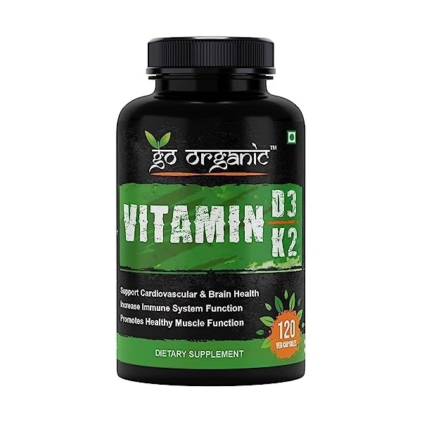 SENTA Go Organic Plant Based Organic Vitamin D3 Vitamin D3