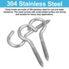 Ceiling Hooks Heavy Duty, 8 Pcs 3.2 Inches Stainless Steel