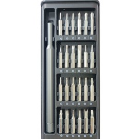 Precision Screwdriver Set with Case - YFLAPFAN 24 in 1 Magnetic Mini Screwdriver Kit for Phones, Computers, Watches, Glasses, Game Consoles, Cameras