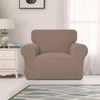 Easy-Going Stretch Jacquard Chair Couch Cover, 1-Piece Soft Sofa Cover,