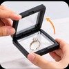 Clear Floating Display Cases for Jewelry, Coins, Gemstones & Collectibles