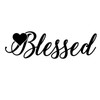 Bargain Max Decals Blessed Heart Decal Notebook Car Laptop 5.5"