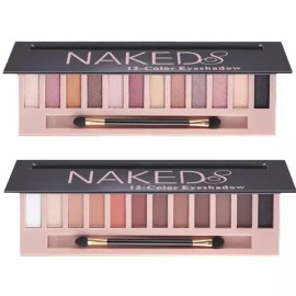 Sangse Jeongbo Chamjo Sulily 2Pcs 12가지 색상 메이크업 누드 컬러 아이섀도우 팔레트 키트 Sulily 2Pcs 12 Colors Makeup Nude Color Eyeshadow Palette Kit
