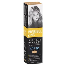 Tint/Light/SPF/50/sheer/defence/tinted/moisturiser/50g