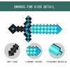 2pcs Children's Toy Weapon Playset - Sword,Pickaxe, Excellent Gift for