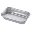 BBQ Aluminum Square Plate, 6.7 x 4.1 inches (17 x