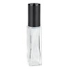 50ml/1.7oz Clear Glass Perfume Spray Bottle, Refillable Empty Atomizer Fine