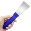 Putty Knife, 2 PCS 2 Inch Carbon Steel Scraper, Plastic