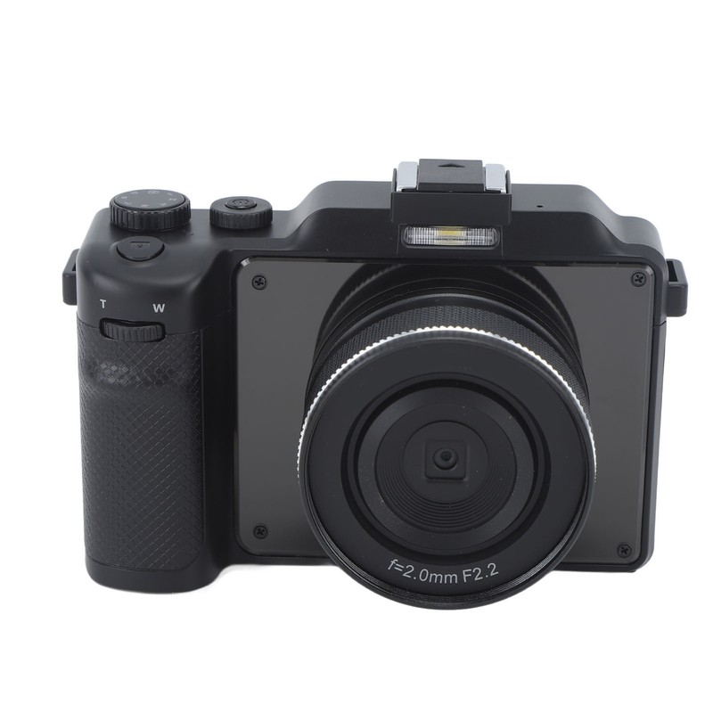 4K Digital Camera Front Rear Dual Lens 48 Megapixels 18X