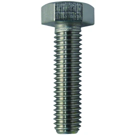DAIDOHANT 10185737 Hex Bolt Half Screw [Stainless Steel/SUS304] (Nominal Diameter d) 0.4 x Length L1 2.0 inches (50 mm) (Quantity: 2)