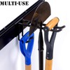 WALMANN Wall Mount Tool Organizer, Mop and Broom Holder, Garage