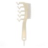 10pcs Z Shaped Wide Tooth Comb Stylish Portable Double Sided