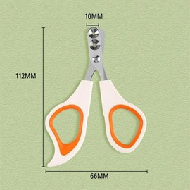 ZhangyiHot Orange Cat Nail Clippers with Circular Cut Hole,Cat Nail and Trimmers,Cat Claw Clippers Cat Nail Trimmers Avoid Over Cutting Pet Nail Clippers Grooming Tool for Cat Grooming