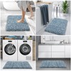 Yimobra Fluffy Plush Bath Mat, Super Shaggy Soft Comfortable Non