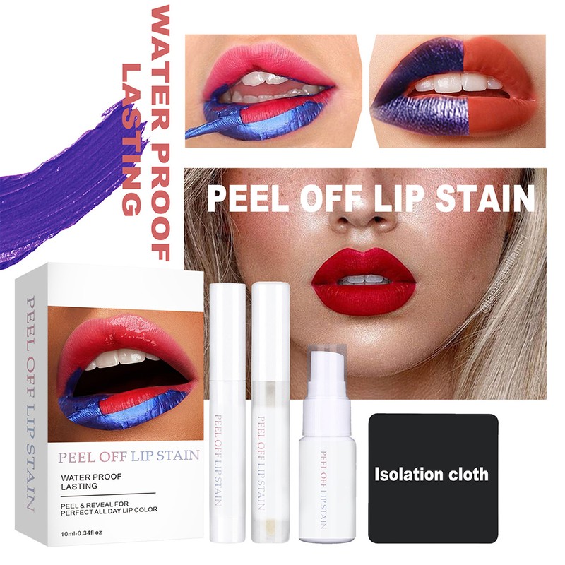 Peel Off Lip Stain Waterproof Long Lasting Lip Gloss Smudge