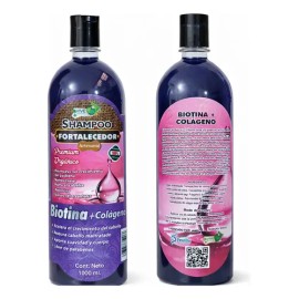 Shampoo Biotina Colágeno Fortalecedor Cabello Crecimiento 1l                                                                                          