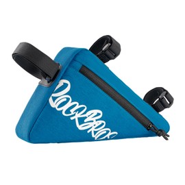 ROCKBROS Frame Bag Bicycle Triangle Bag for MTB Road Bikes Ebike Triangle Bag Bicycle Bag Frame Tool Bag 0.8 L Blue