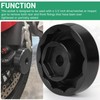 DBREAKS Nut for Ducati Motorcycle Axle Nut Front + Rear