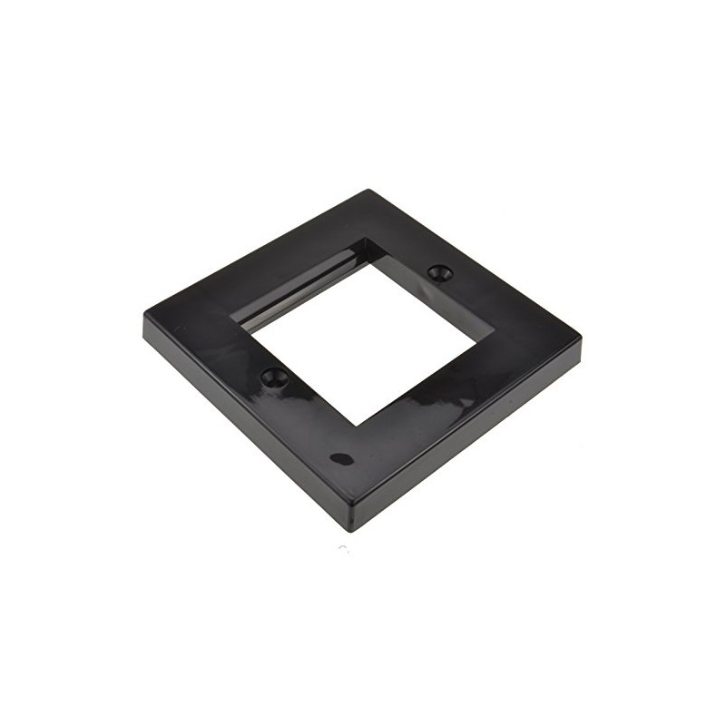 kenable Faceplate 2 Port 86x86mm Low Profile Single Gang RJ45