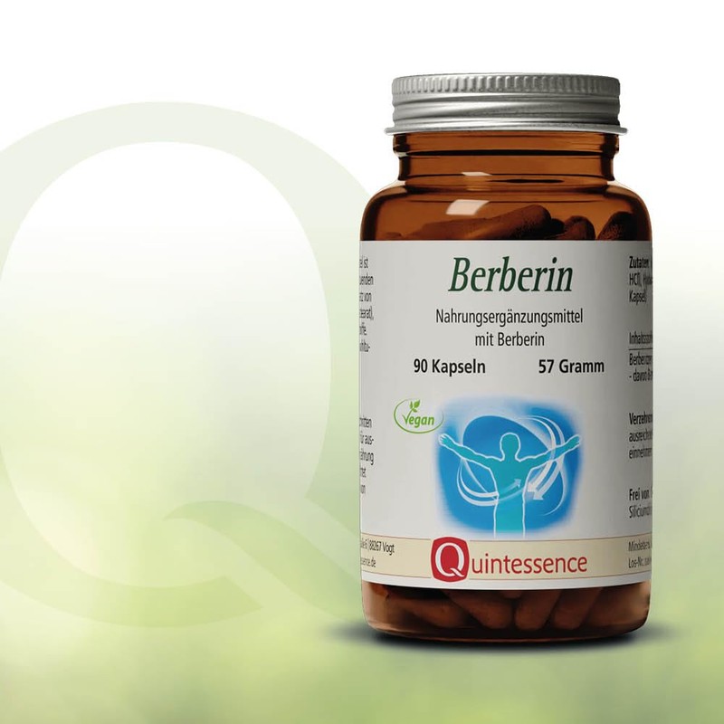 Quintessence Berberine 90 Capsules - Vegan