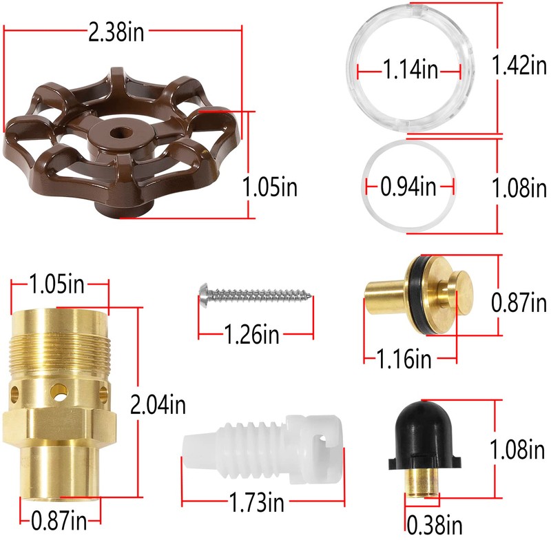 RK-25 Repair Kit for Woodford Model 20, 25 & 27