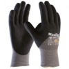 ATG MaxiFlex Work Gloves Ultimate 3/4 Coated Palm (3, Small)